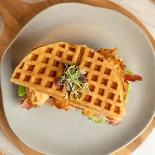 Waffle de Pollo