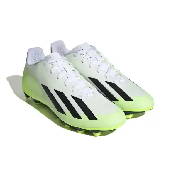 Adidas Tenis Crazyfast.4 Fxg Hombre Blanco Talla 9.5 Ref: HQ4535