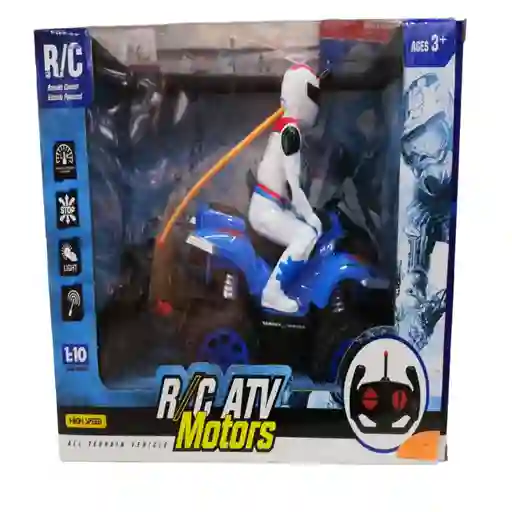 Moto a R/c Speed Wheels Azul Toy Logic
