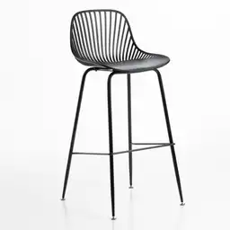 Silla de Bar Color Negro Finlandek Dspcbk02