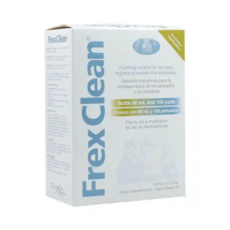 Frex Clean-T Solución de Limpieza para Pestaña y Párpados