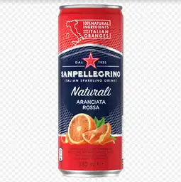 San Pellegrino Agua Saborizada Aranciata Rossa