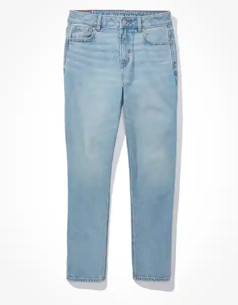 Jean Mom Mujer Azul Talla 2 REGULAR American Eagle