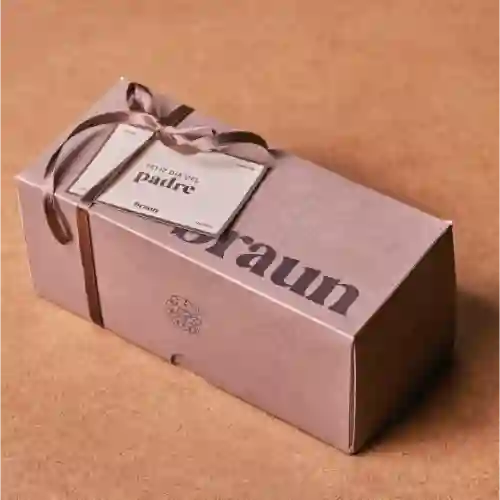 Caja 6 Galletas Día Del Padre