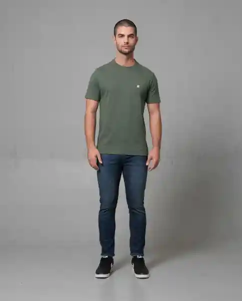 Camiseta Hombre Verde XL 100G101_VER190415 Rifle