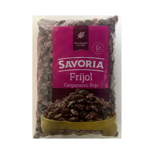 Frijol Cargamanto Rojo - Savoria 500 g