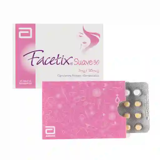 Facetix Suave 30 Tabletas Recubiertas (2 mg / 30 mcg)