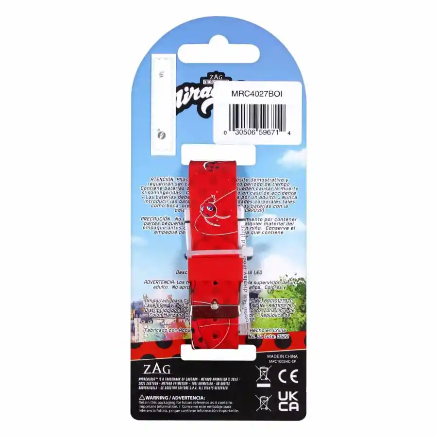 Reloj Miraculous Led Interactivo