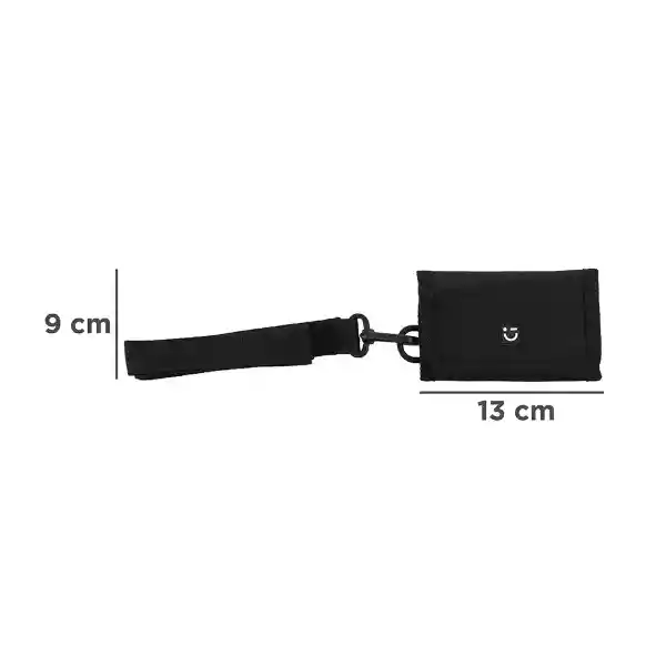 Cartera Para Mujer Con Correa Negra Serie Miniso