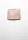 Falda Lotus Rosa Talla 38 Mujer Mango