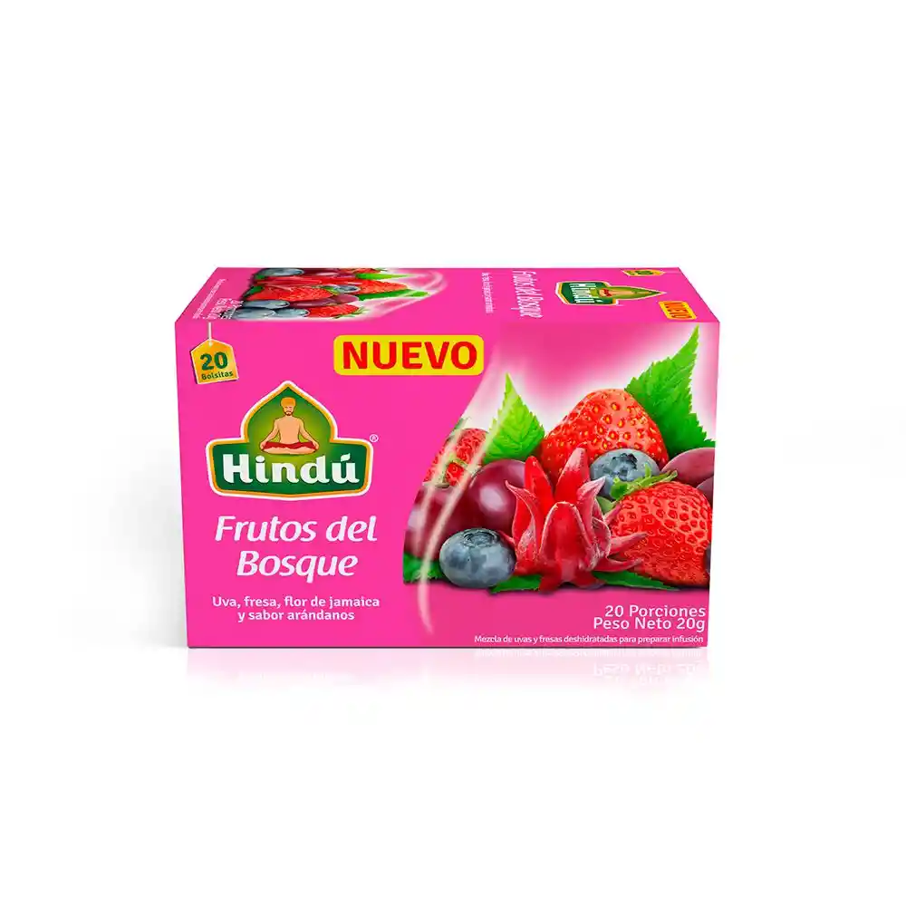 Infusión Frutal Frutos Del Bosque Hindu