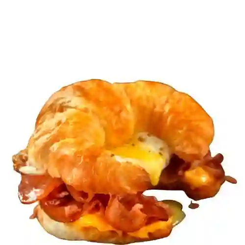 Croissant Tocineta y Queso