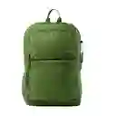 Morral Universitario Porta Pc 14" Cloud Verde Hombre