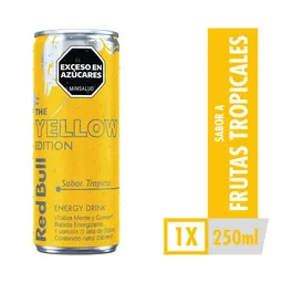 Rb Tropical Red Bull Edition Lata (250 Ml)