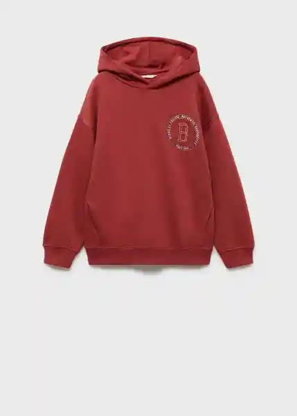 Buzo Sudadera Berkeley Cereza Talla 10 Niños Mango