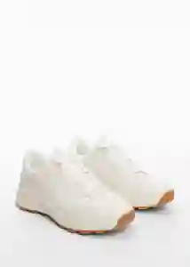 Zapatillas Deportiva Run Blanco Talla 40 Mujer Mango