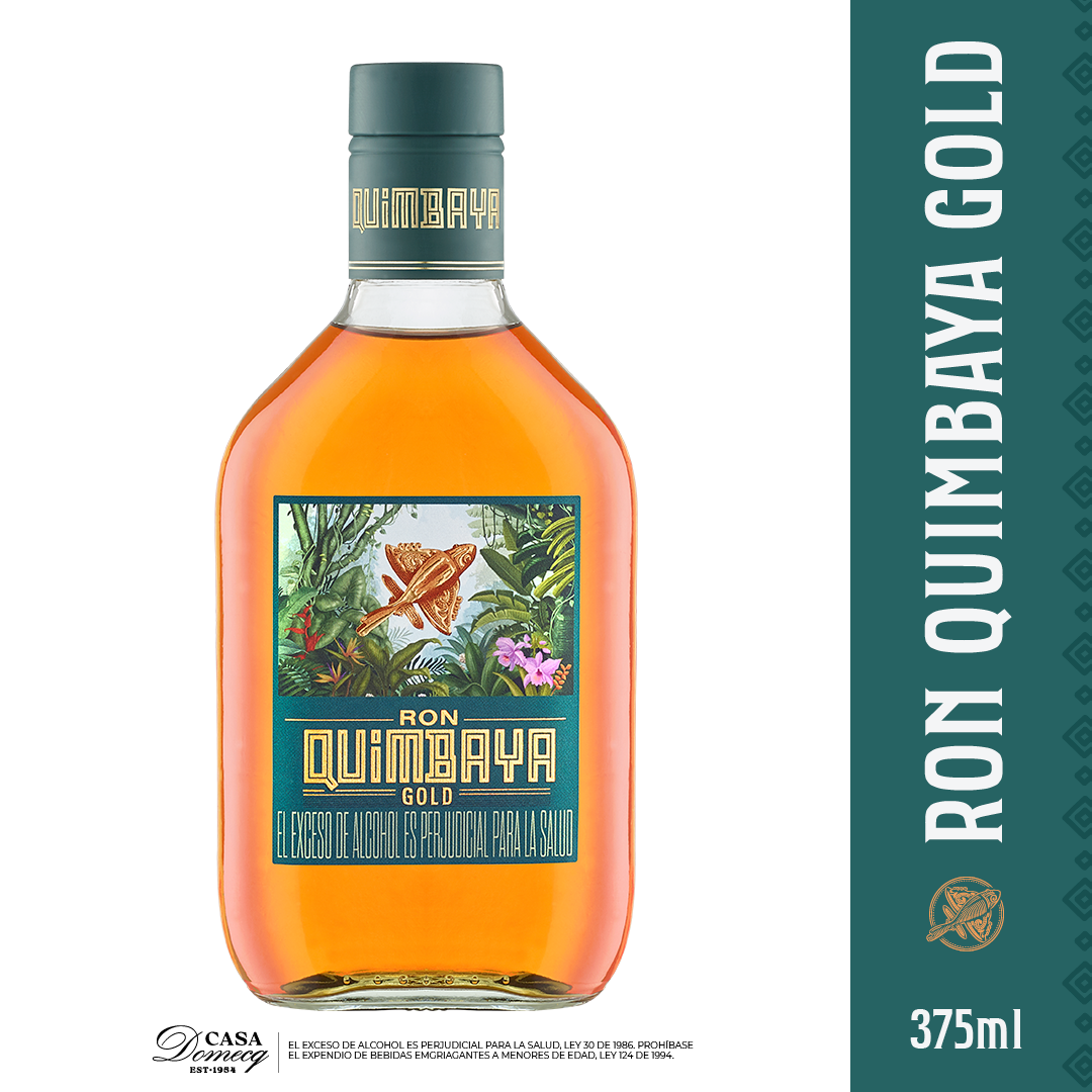Quimbaya Gold Ron Media 375 ml