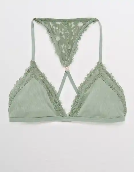 Bralette Aerie Verde Talla X-Large American Eagle 26922982