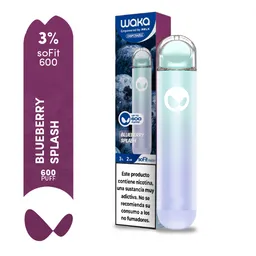 WAKA Vape Sofit 600 Blueberry Splash-3% 600 puff