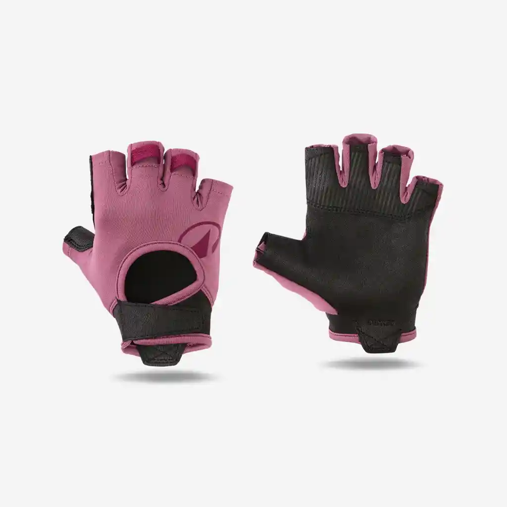 Guantes de Fitness Transpirables Resistentes Morado/negro