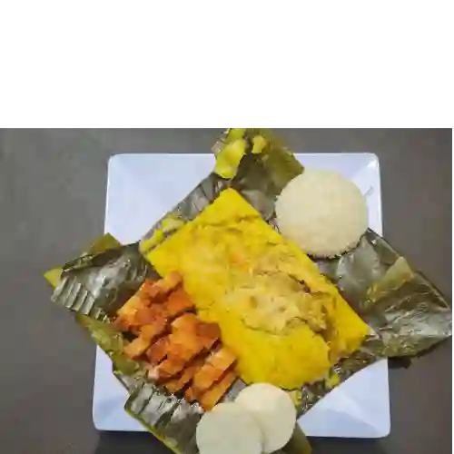 Tamal Valluno Remontado Chicharron