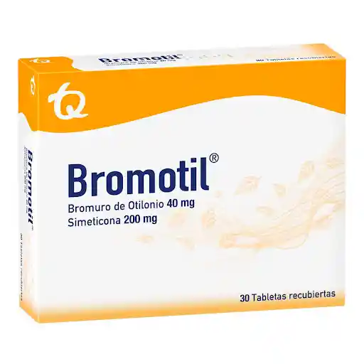 Bromotil Bromuro de Otilonio + Simeticona 40mg/ 200 Mg Caja