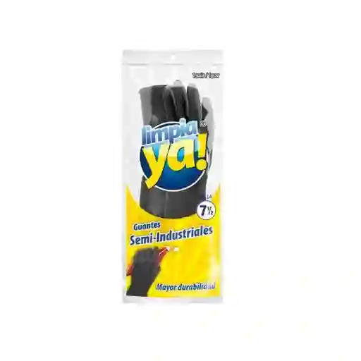 Limpiaya Guantes Negro Talla 7