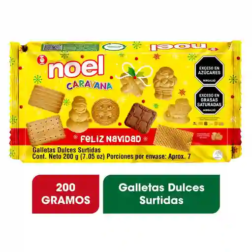 Noel Galleta Caravana Feliz Navidad