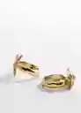 Pack Anillo Fara Oro Talla M Mujer Mango