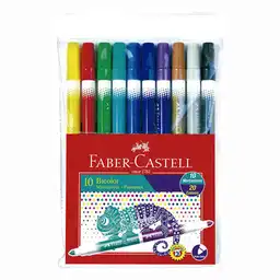 Faber Castell Plumones Bicolor