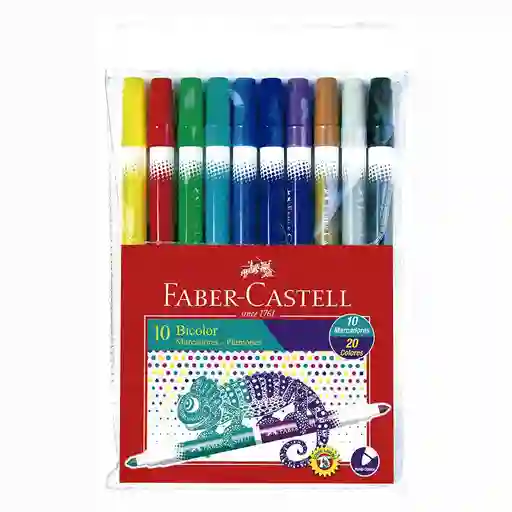 Faber Castell Plumones Bicolor