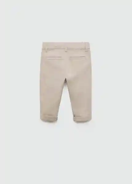 Pantalón Chino7 Hielo Talla 71 Niños Mango