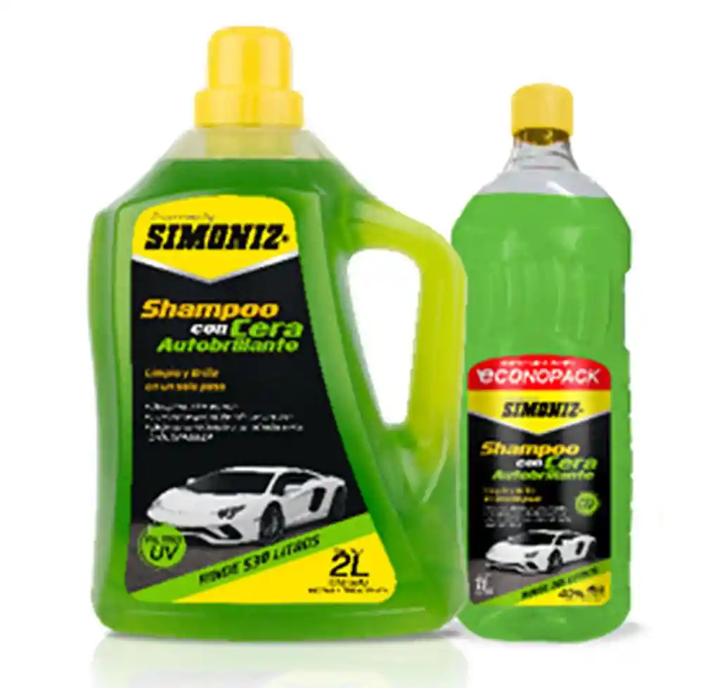 Oferta Shampoo Econopack Lt+shampoo Con Cera Simoniz 209409