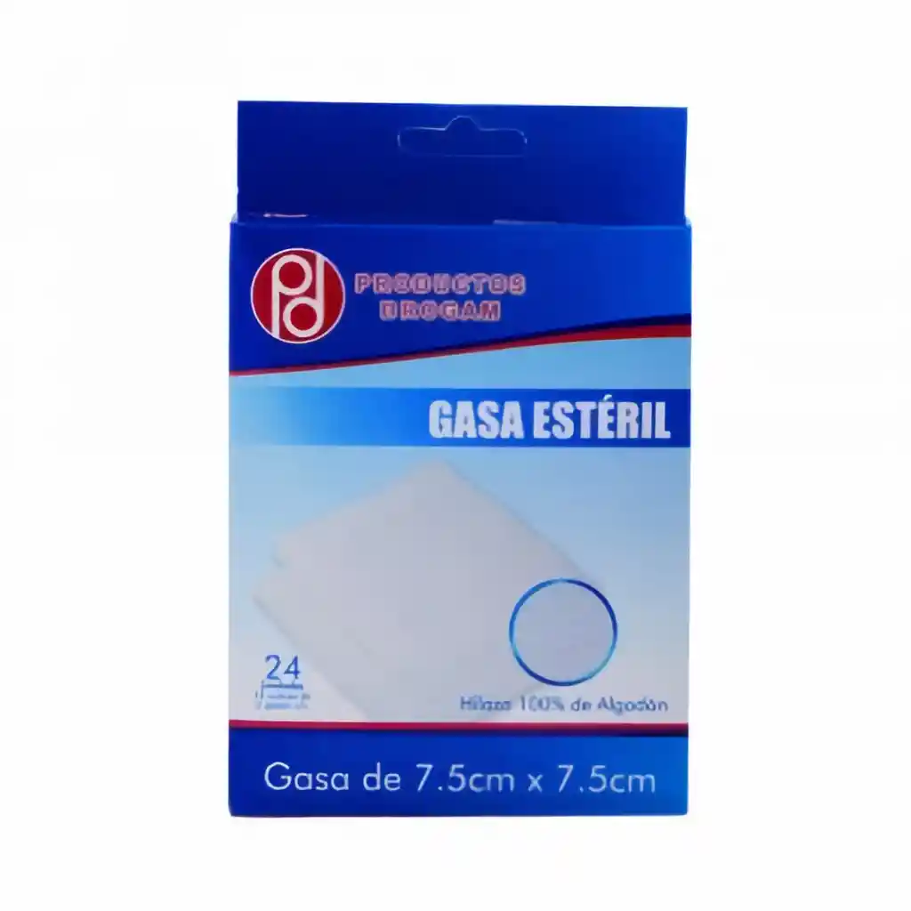 Drogam Productos Gasa Esteril (12X2) 24 Unidades