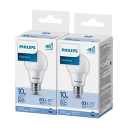 Bombillo Philips 10w Ecohome Led