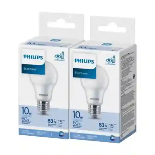 Bombillo Philips 10w Ecohome Led
