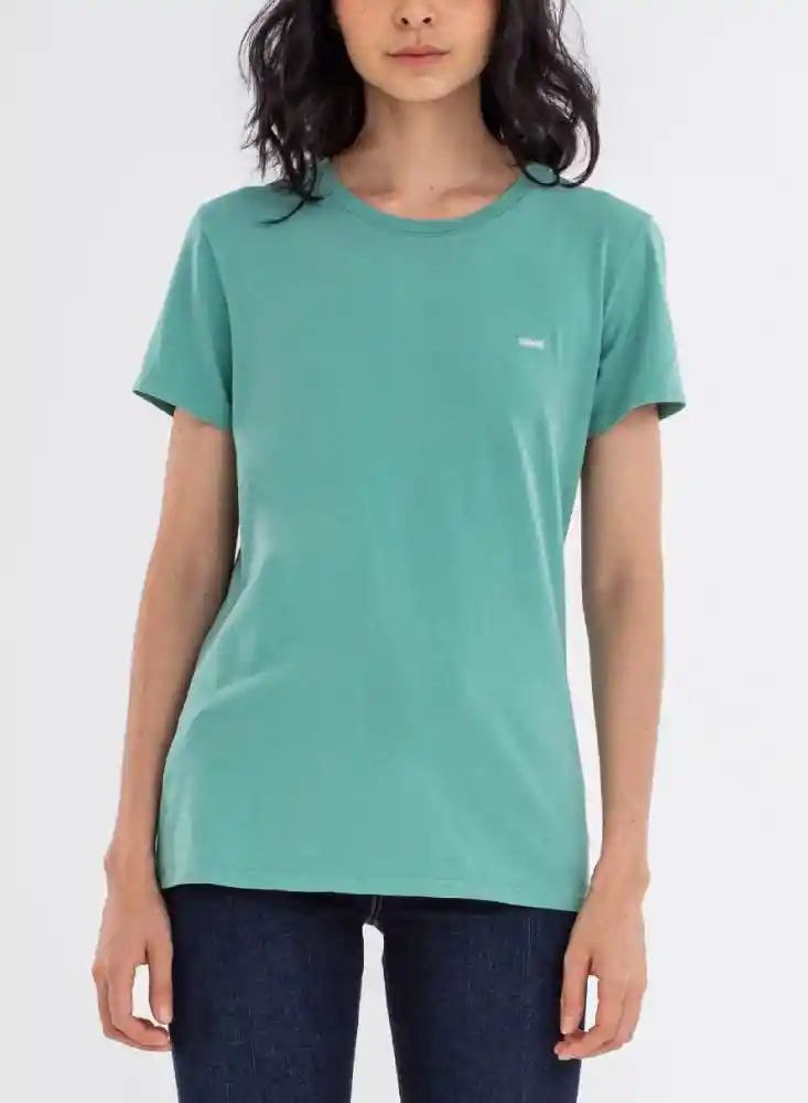 Camiseta Mc Mujer L-verde