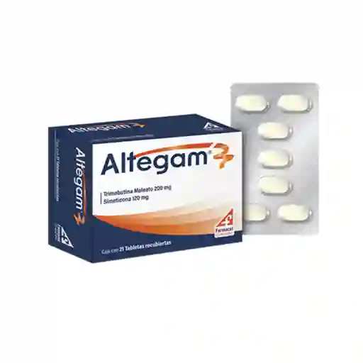 Altegam Trimebutina/simeticona 200/120 Mg