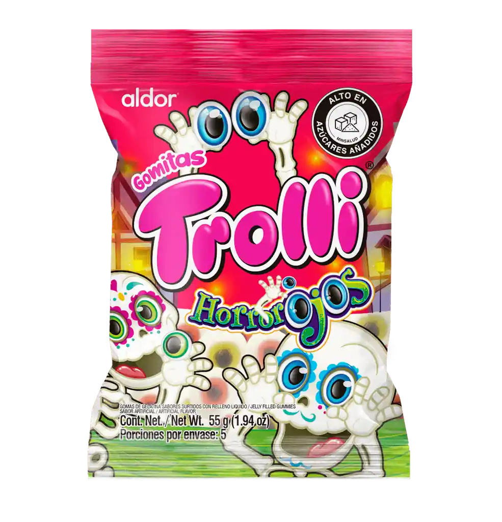 Trolli Gomas Horror Ojos