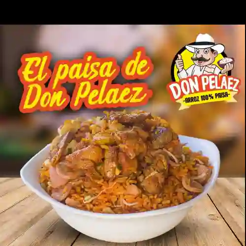 el Paisa de Don Peláez, 9 Porciones