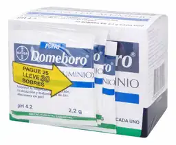 Domeboro Acetato de Aluminio en Polvo