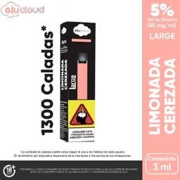 Glucloud Vapeador  Limonada Cerezada Large