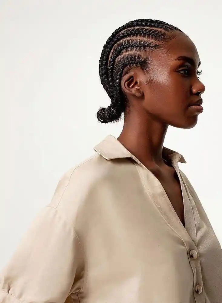 Camisa Camisa M-kaki