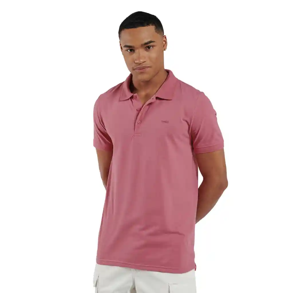 Camisa Polo Mormol Rosada Hombre