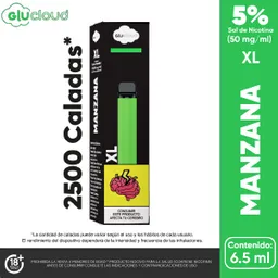 Glucloud Vapeador Manzana XL