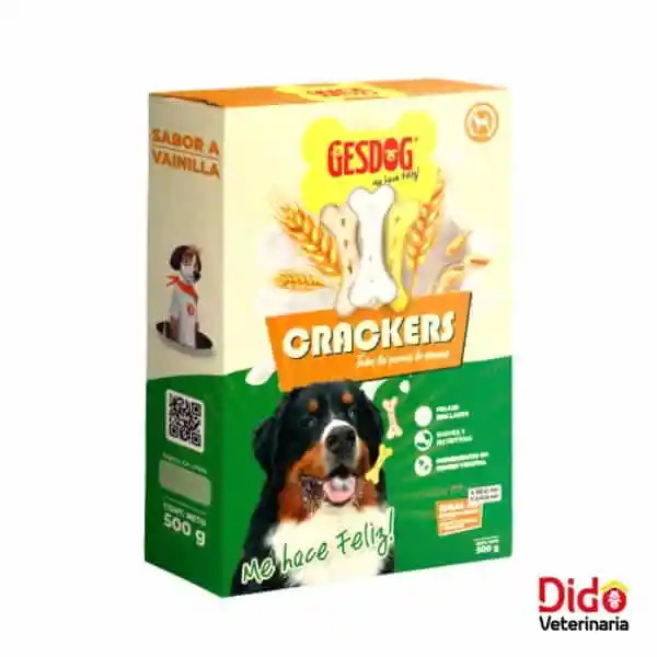 Gesdog Galletas Crackers Razas Medianas y Grandes