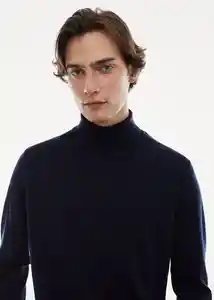 Buzo Jersey Willyt Navy Talla L Hombre Mango