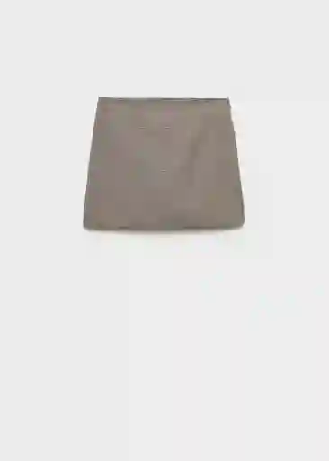 Falda Charlott Marrón Talla XS Mujer Mango