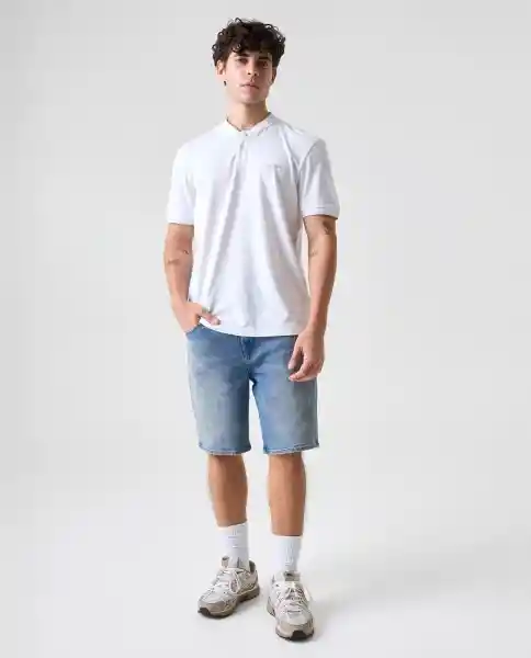 Camiseta Polo Hombre Blanco T. L 802G008_BLA110601 Americanino