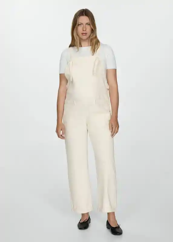 Peto Petomum Off White Talla Xs Mujer Mango